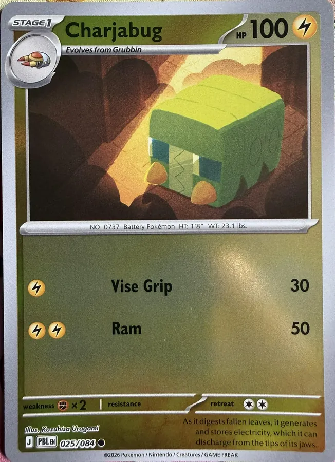Charjabug [Reverse Holo]